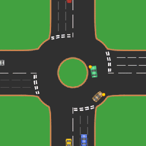 NonUK_Roundabout_8_Cars